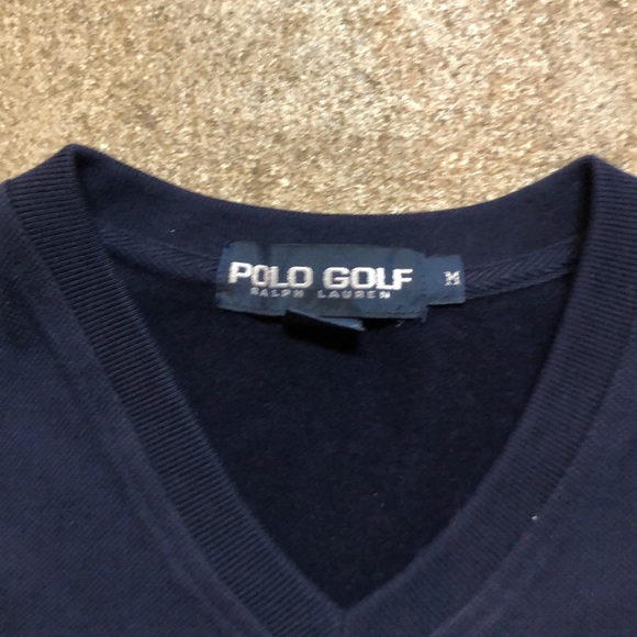 Ralph Lauren Polo Golf V neck sweater. Size medium - Picture 3 of 3
